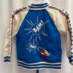 Osh Kosh Circus Themed Varsity Jacket